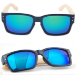 Bamboo Sunglasses - Blue