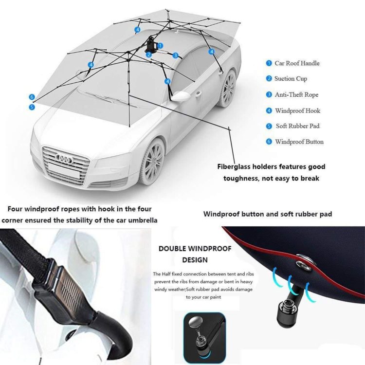 car umbrella characteristics